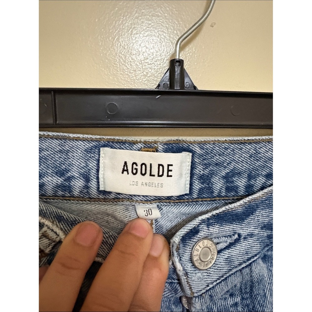 Agolde Riley Crop Jeans - Picture 3 of 7